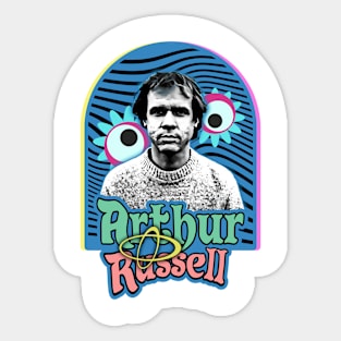 Arthur Russell // Retro Fan Design Sticker